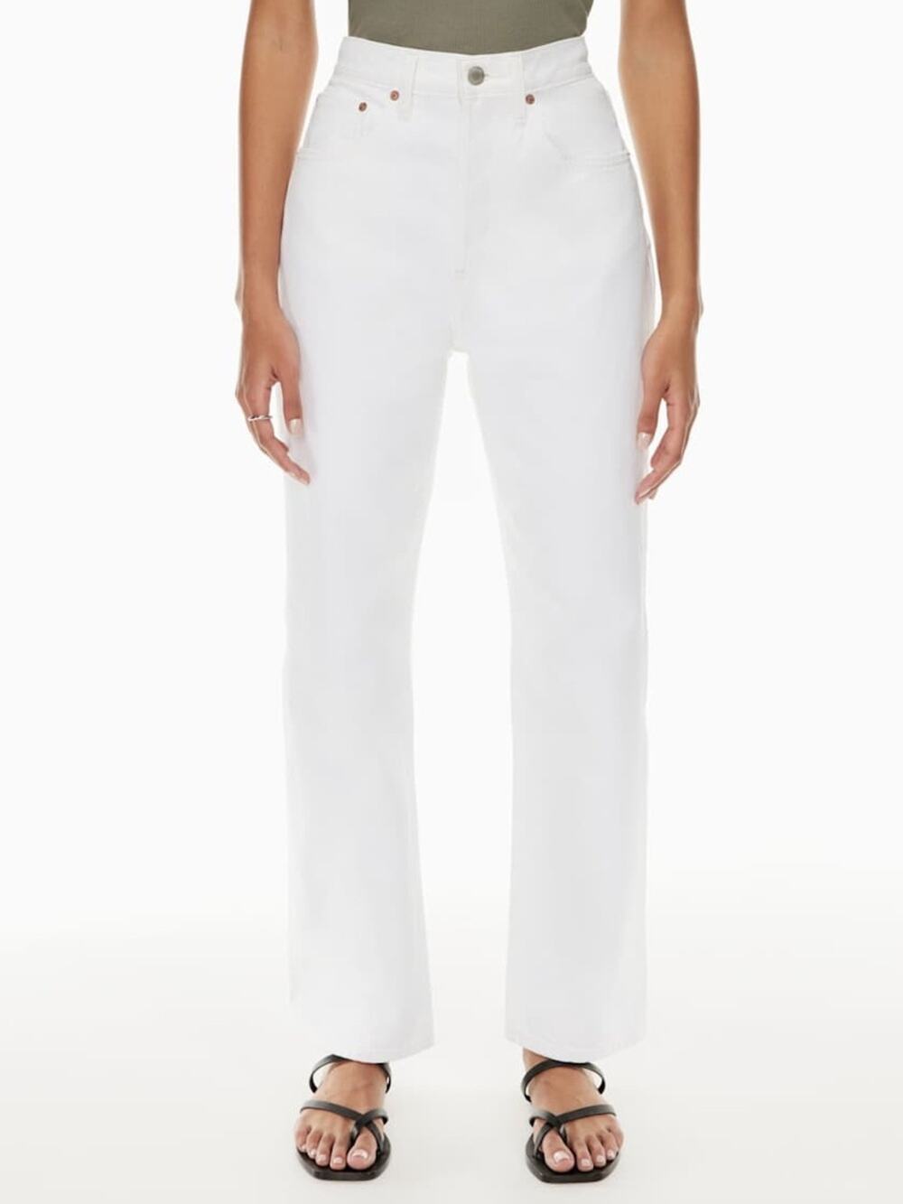 Denim Forum Aritzia The Joni High Rise Loose 29L Size 26